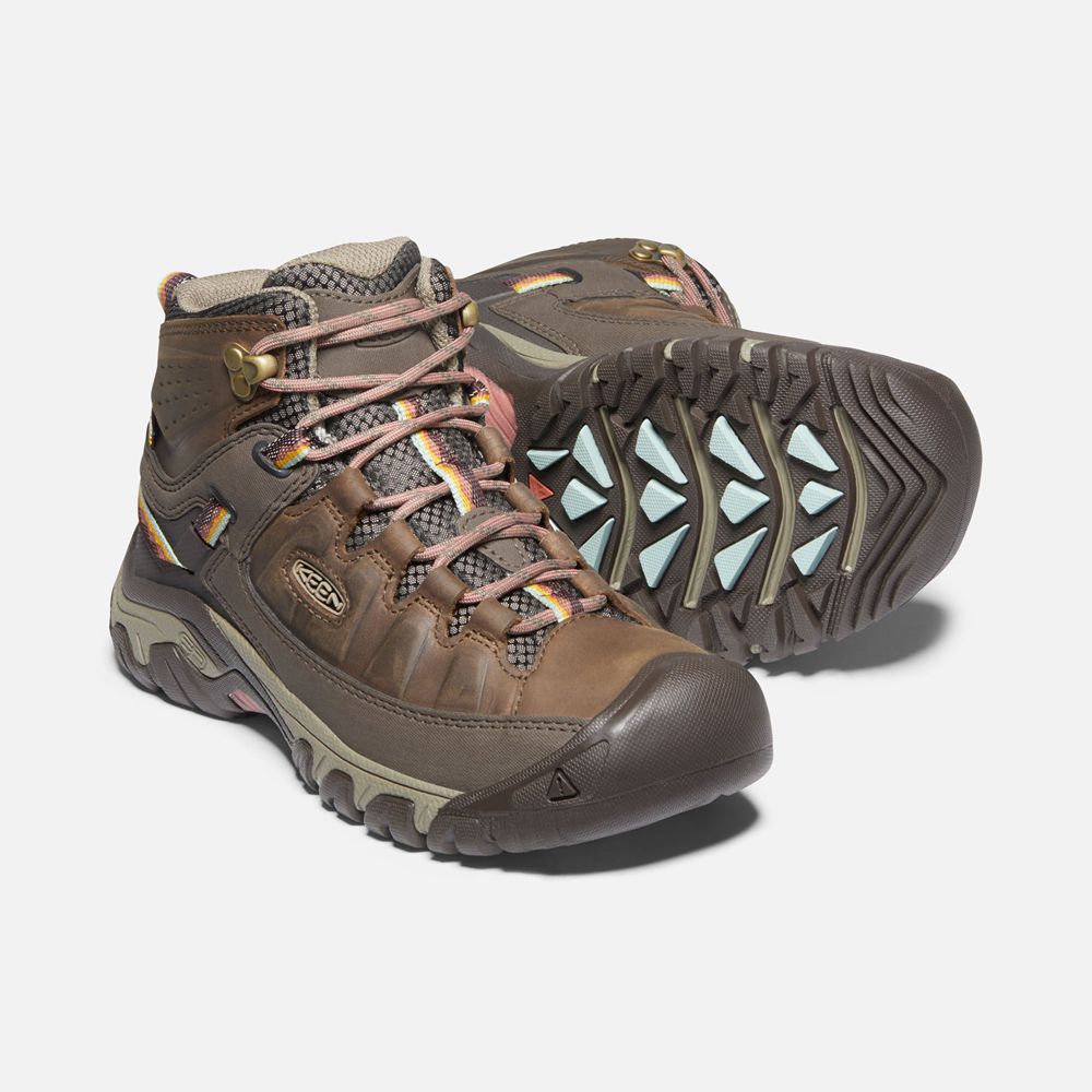 Keen Laarzen Dames Bruin - Targhee Iii Waterproof Mid - 64580-FWNI